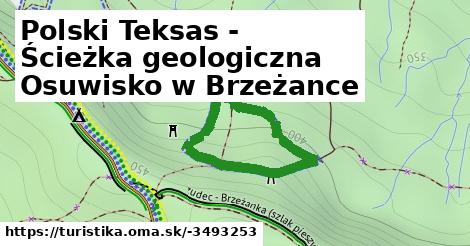 Polski Teksas - Ścieżka geologiczna Osuwisko w Brzeżance