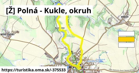 [Ž] Polná - Kukle, okruh