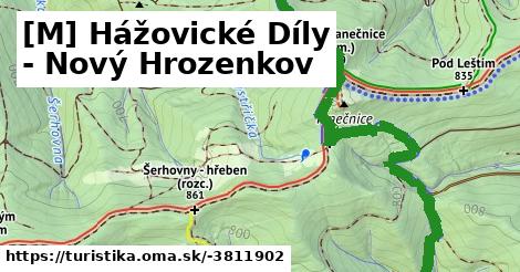 [M] Hážovické Díly - Nový Hrozenkov