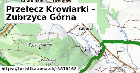 Przełęcz Krowiarki - Zubrzyca Górna