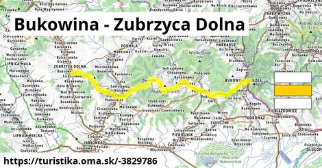 Bukowina - Zubrzyca Dolna