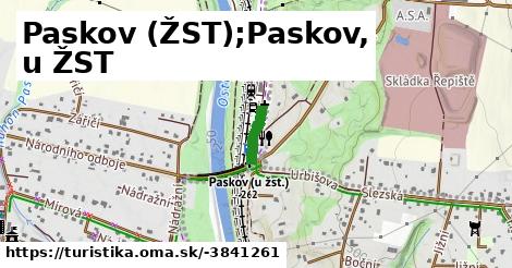 Paskov (ŽST);Paskov, u ŽST