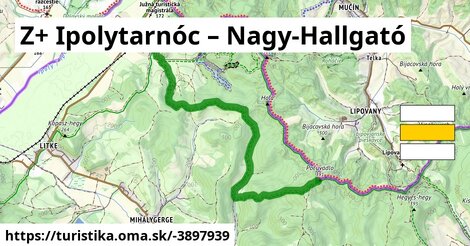 Z+ Ipolytarnóc – Nagy-Hallgató