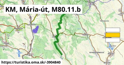 KM, Mária-út, M80.11.b