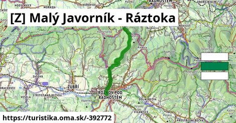 [Z] Malý Javorník - Ráztoka