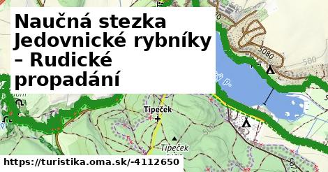 Naučná stezka Jedovnické rybníky – Rudické propadání