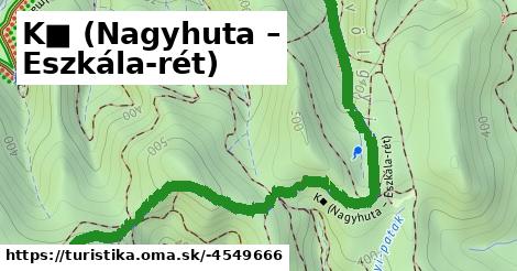 K■ (Nagyhuta – Eszkála-rét)