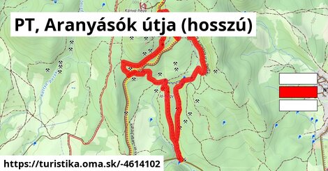 PT, Aranyásók útja (hosszú)