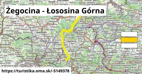 Żegocina - Łososina Górna