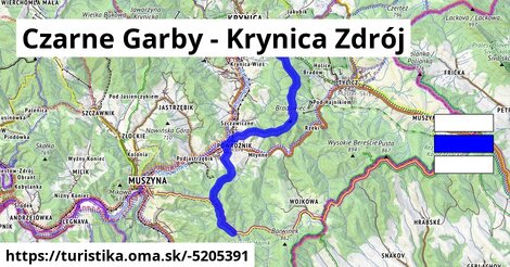 Czarne Garby - Krynica Zdrój