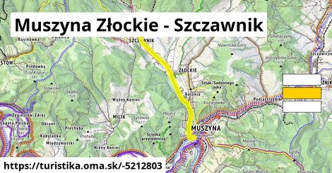 Muszyna Złockie - Szczawnik