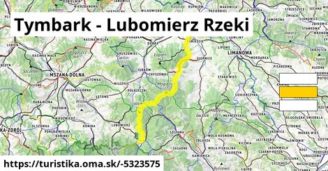 Tymbark - Lubomierz Rzeki