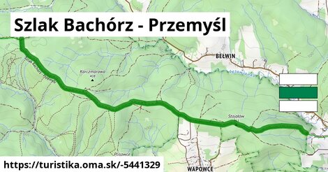 Szlak Bachórz - Przemyśl