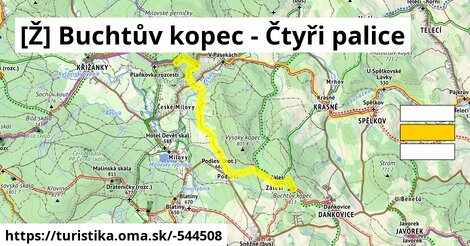 [Ž] Buchtův kopec - Čtyři palice