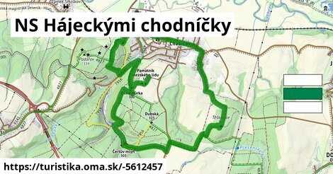 NS Hájeckými chodníčky