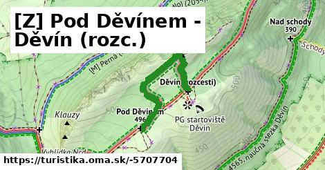 [Z] Pod Děvínem - Děvín (rozc.)