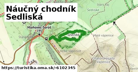 Náučný chodník Sedliská