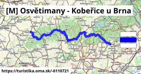 [M] Osvětimany - Kobeřice u Brna