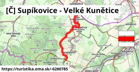 [Č] Supíkovice - Velké Kunětice