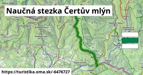 Naučná stezka Čertův mlýn