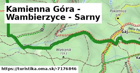 Kamienna Góra - Wambierzyce - Sarny