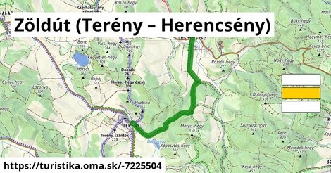 Zöldút (Terény – Herencsény)