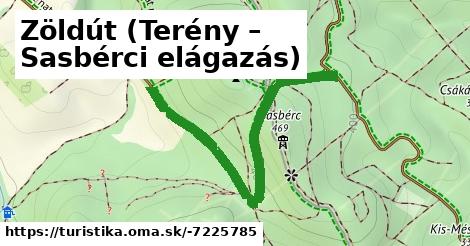 Zöldút (Terény – Sasbérci elágazás)