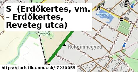 S+ (Erdőkertes, vm. – Erdőkertes, Reveteg utca)
