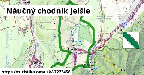 Náučný chodník Jelšie