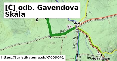 [Č] odb. Gavendova Skála