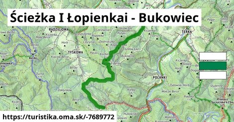 Ścieżka I Łopienkai - Bukowiec