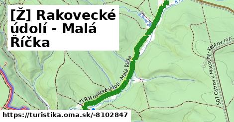 [Ž] Rakovecké údolí - Malá Říčka