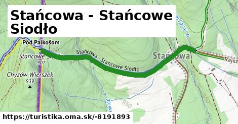 Stańcowa - Stańcowe Siodło