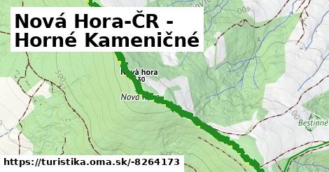 Nová Hora-ČR - Horné Kameničné