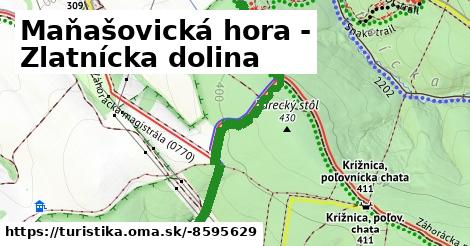 Maňašovická hora - Zlatnícka dolina