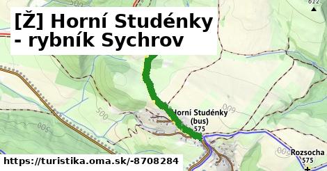 [Ž] Horní Studénky - rybník Sychrov
