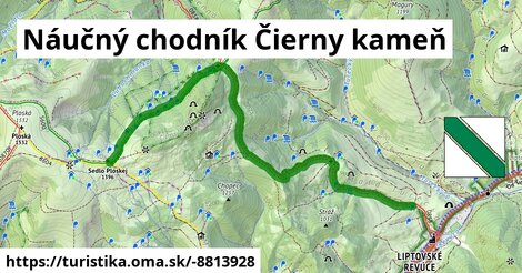 Náučný chodník Čierny kameň