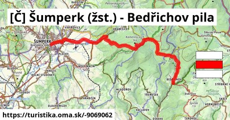 [Č] Šumperk (žst.) - Bedřichov pila