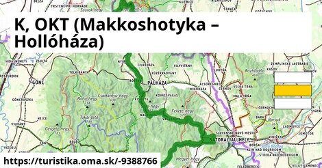 K, OKT (Makkoshotyka – Hollóháza)