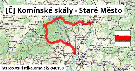 [Č] Komínské skály - Staré Město