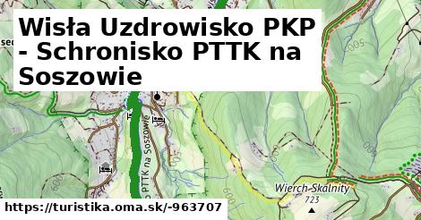 Wisła Uzdrowisko PKP - Schronisko PTTK na Soszowie