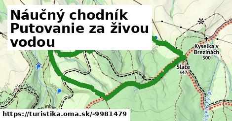 Náučný chodník Putovanie za živou vodou