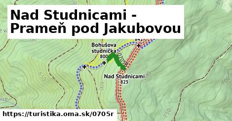 Nad Studnicami - Prameň pod Jakubovou