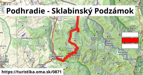 Podhradie - Sklabinský Podzámok