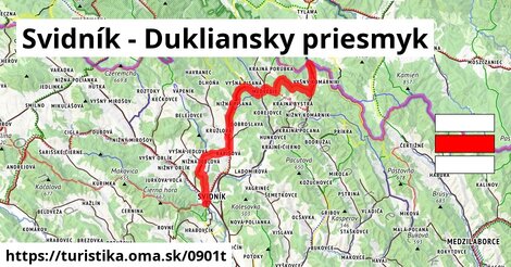 Svidník - Dukliansky priesmyk