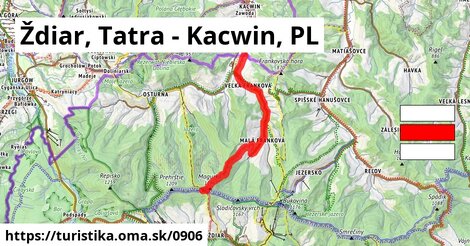 Ždiar, Tatra - Kacwin, PL