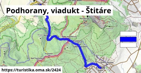 Podhorany, viadukt - Štitáre