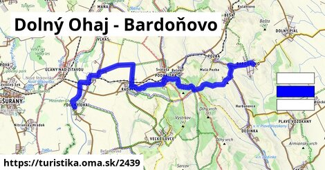 Dolný Ohaj - Bardoňovo