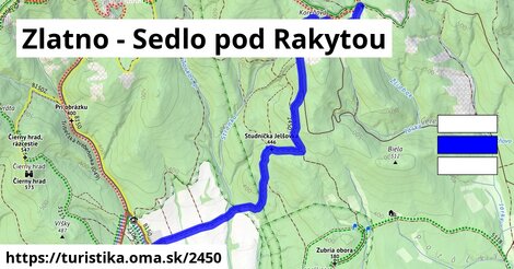 Zlatno - Sedlo pod Rakytou