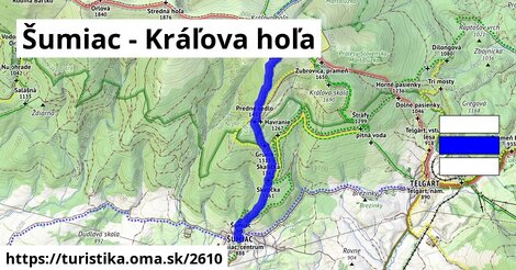 Šumiac - Kráľova hoľa